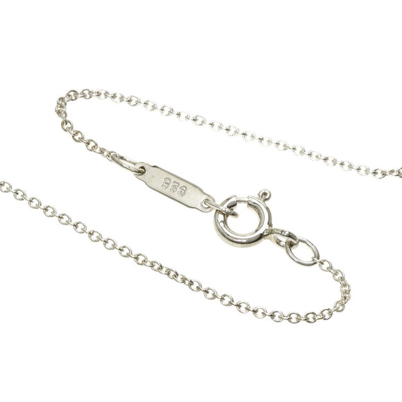 Tiffany Open Cross Necklace Silver Ladies TIFFANY&Co. - Picture 3 of 4